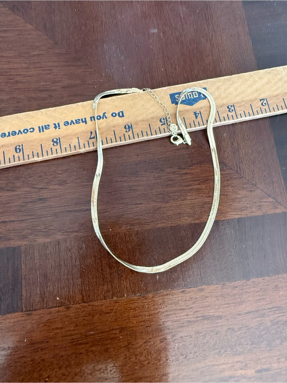 brass jcm china necklace